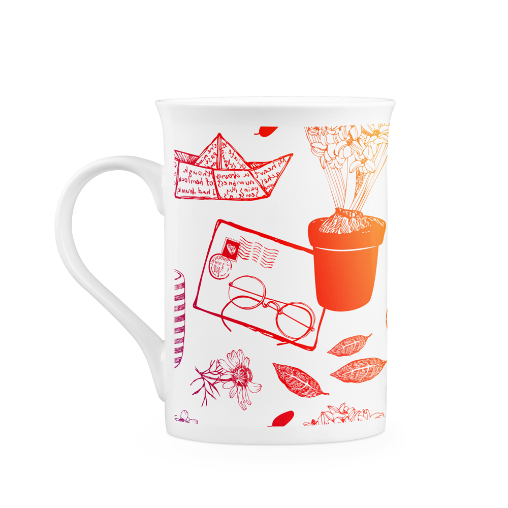 10 oz Bone China Mug